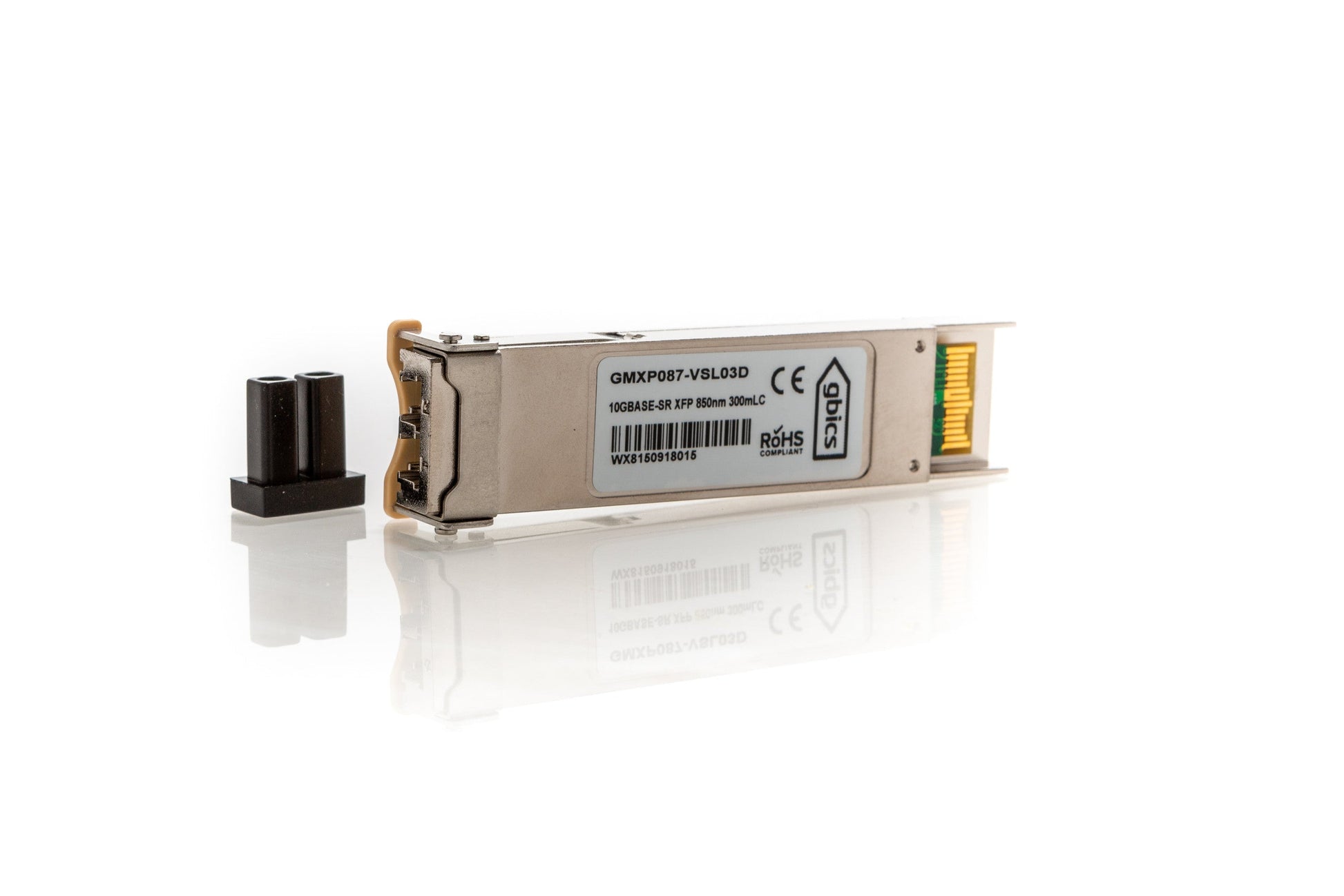 407 - 10949 - Dell Compatible - 10GBASE - SR XFP 850nm 300m DOM Transceiver Module - Fyber Optix