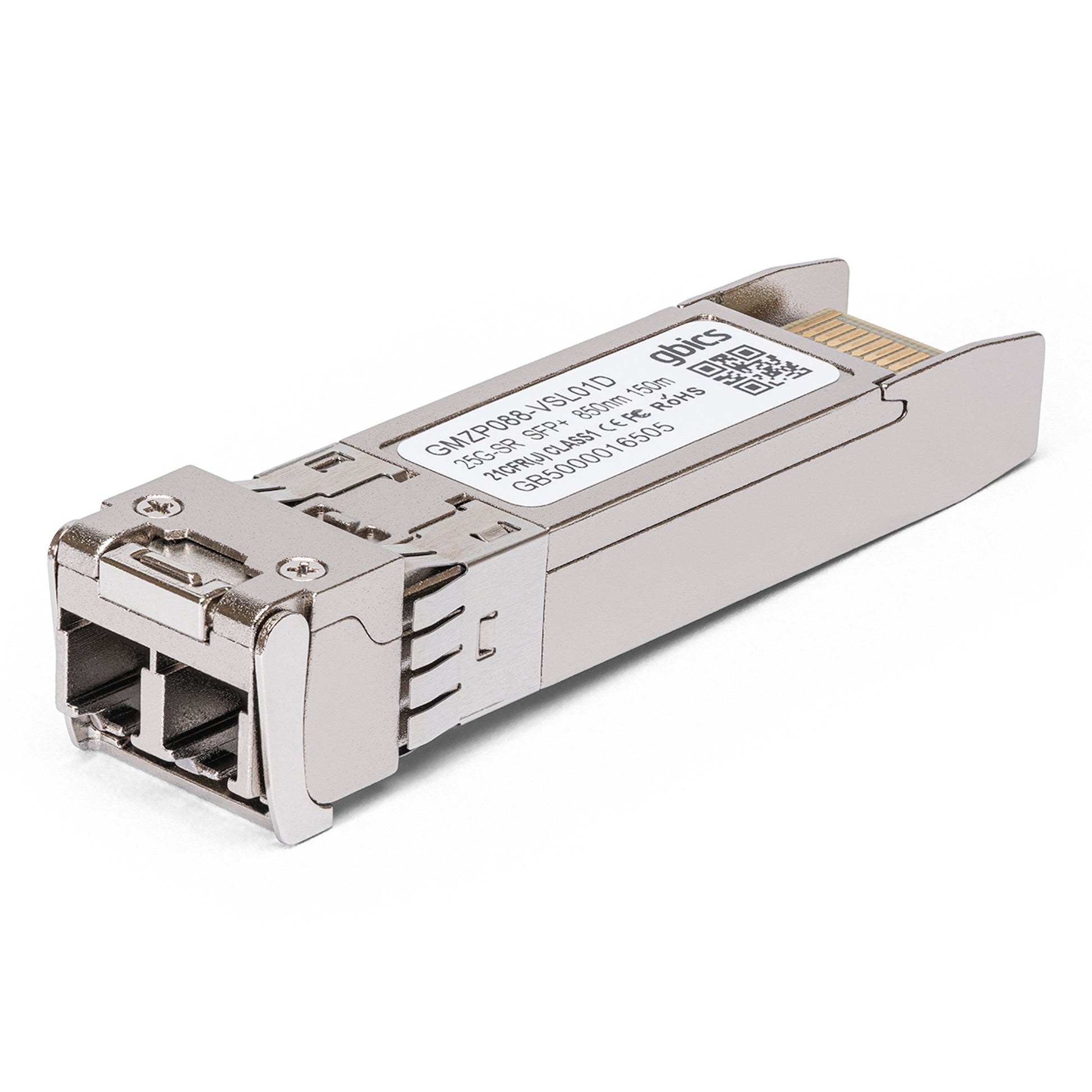 10/25GBASE - CSR Codable Dual - Rate SFP28 850nm 400m DOM Transceiver Module - Fyber Optix