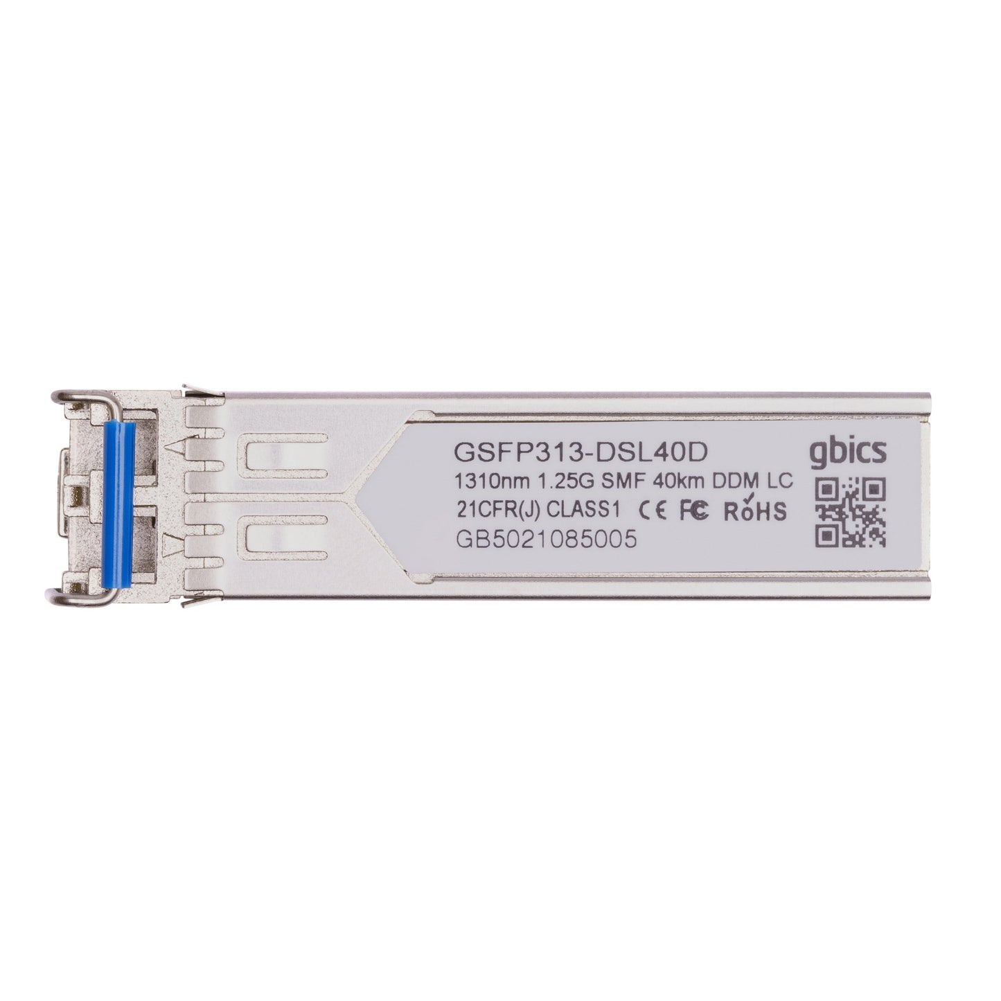 61004012 - ADVA Compatible 1000BASE-EX SFP 1310nm 40km Transceiver Module
