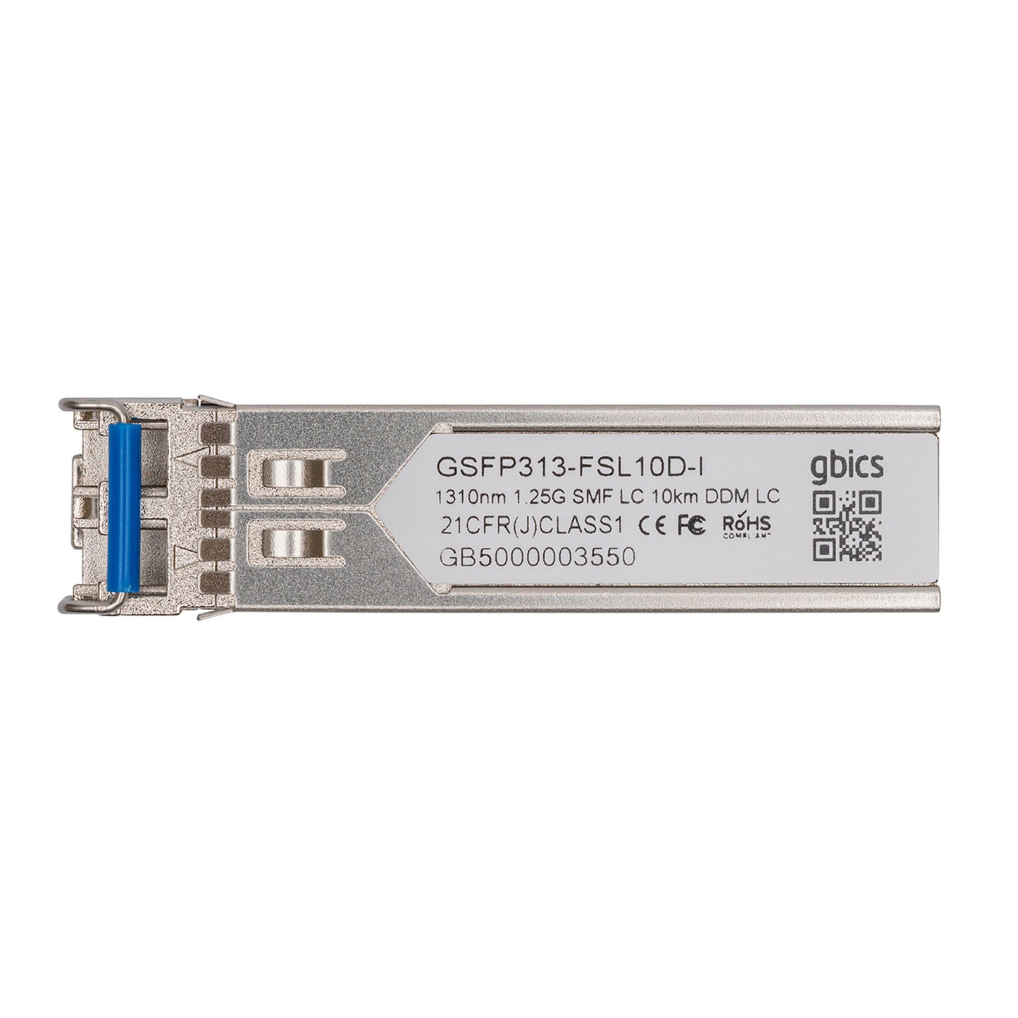 10052H - Extreme Compatible 1000BASE - LX/LH SFP 1310nm 10km DOM I - Temp Transceiver Module - Fyber Optix