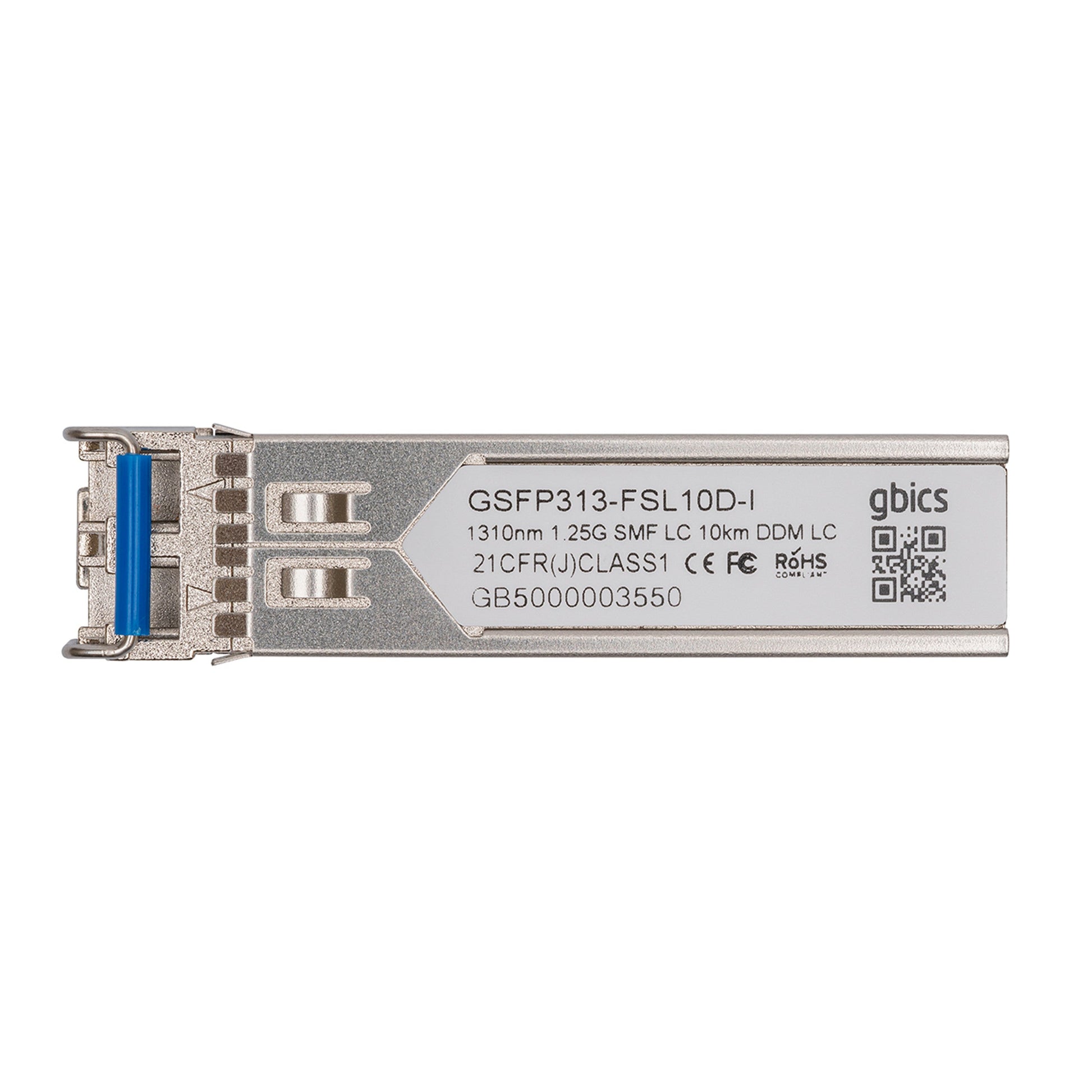 10052H - Extreme Compatible 1000BASE - LX/LH SFP 1310nm 10km DOM I - Temp Transceiver Module - Fyber Optix
