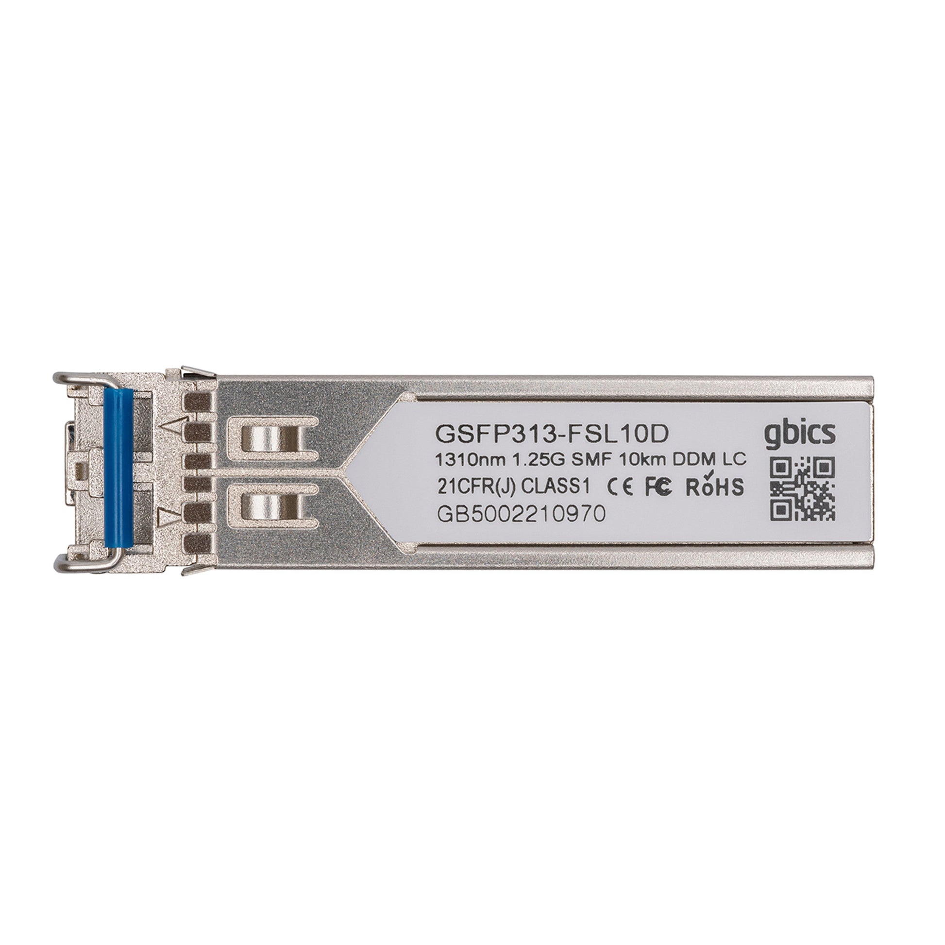 1000BASE - LH - Codable 1000BASE - LH SFP 1310nm 10km DOM Transceiver Module - Fyber Optix