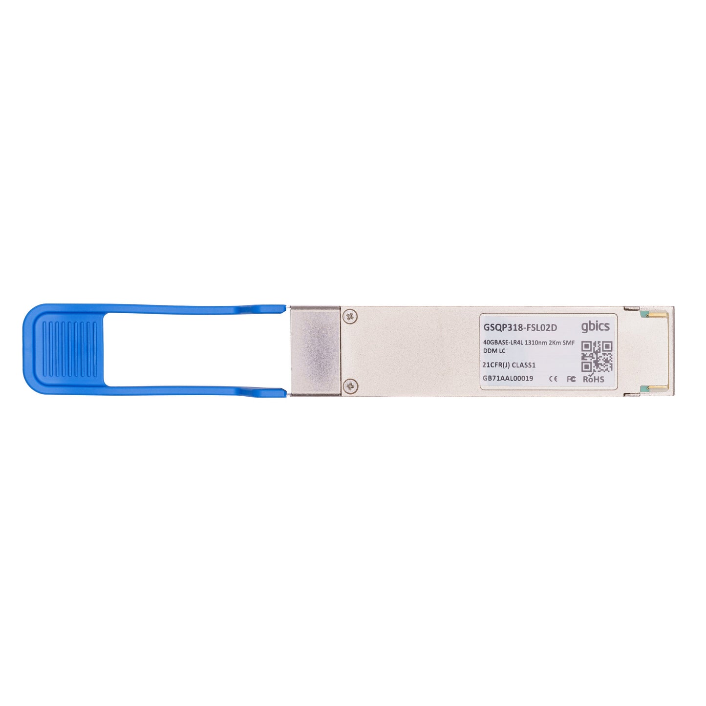 JNP-QSFP-4X10GE-IR - Juniper Compatible 40GBASE-PLRL4 QSFP+ 1310nm 2km MPO DOM Transceiver Module