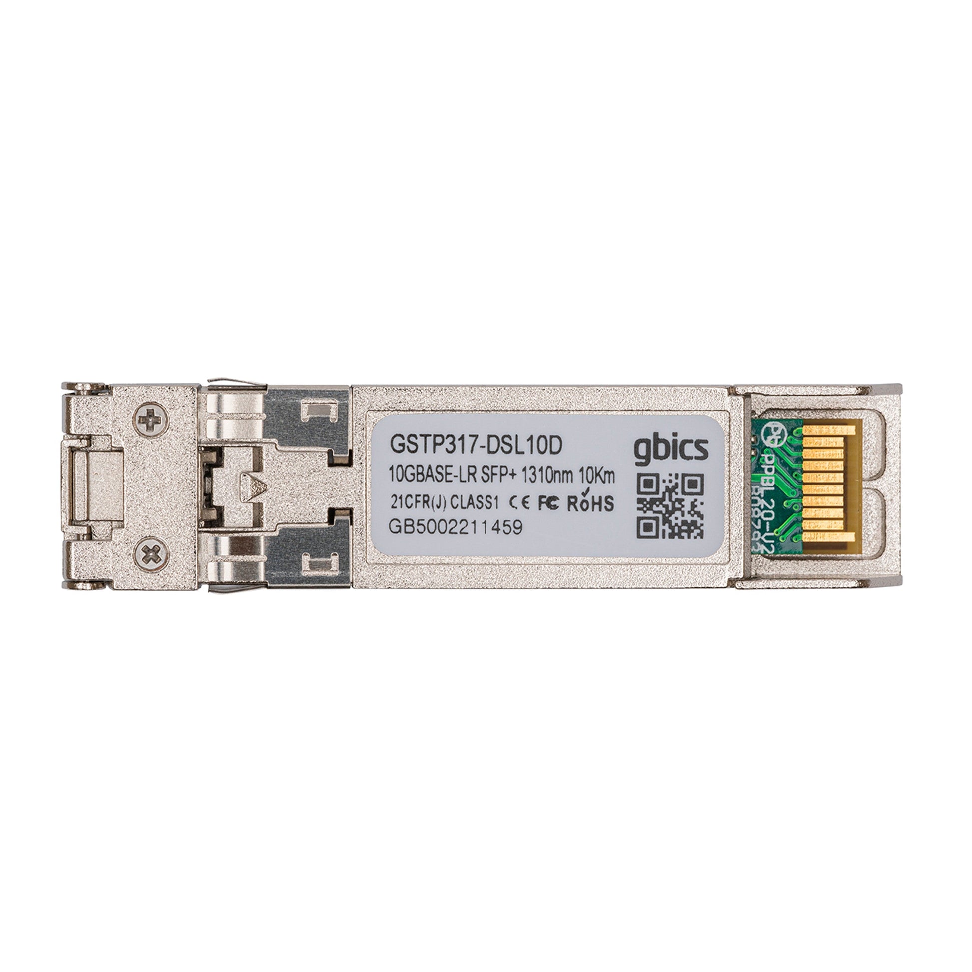 01 - SSC - 9786 - SonicWall Compatible 10GBASE - LR SFP+ 1310nm 10km DOM Transceiver Module - Fyber Optix