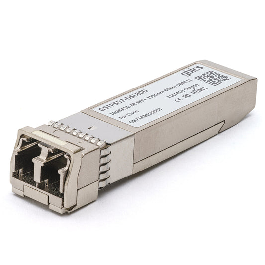 SFP-10G-ZR - Dell EMC Compatible 10GBASE-ZR SFP+ 1550nm 80km DOM Transceiver Module