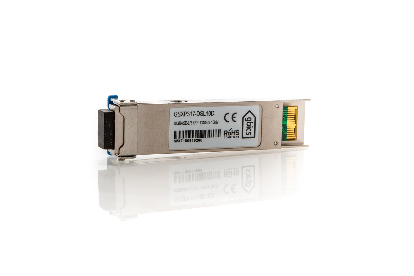 10124 - Extreme Compatible - 10GBASE - ER XFP 1550nm 40km DOM Transceiver Module - Fyber Optix