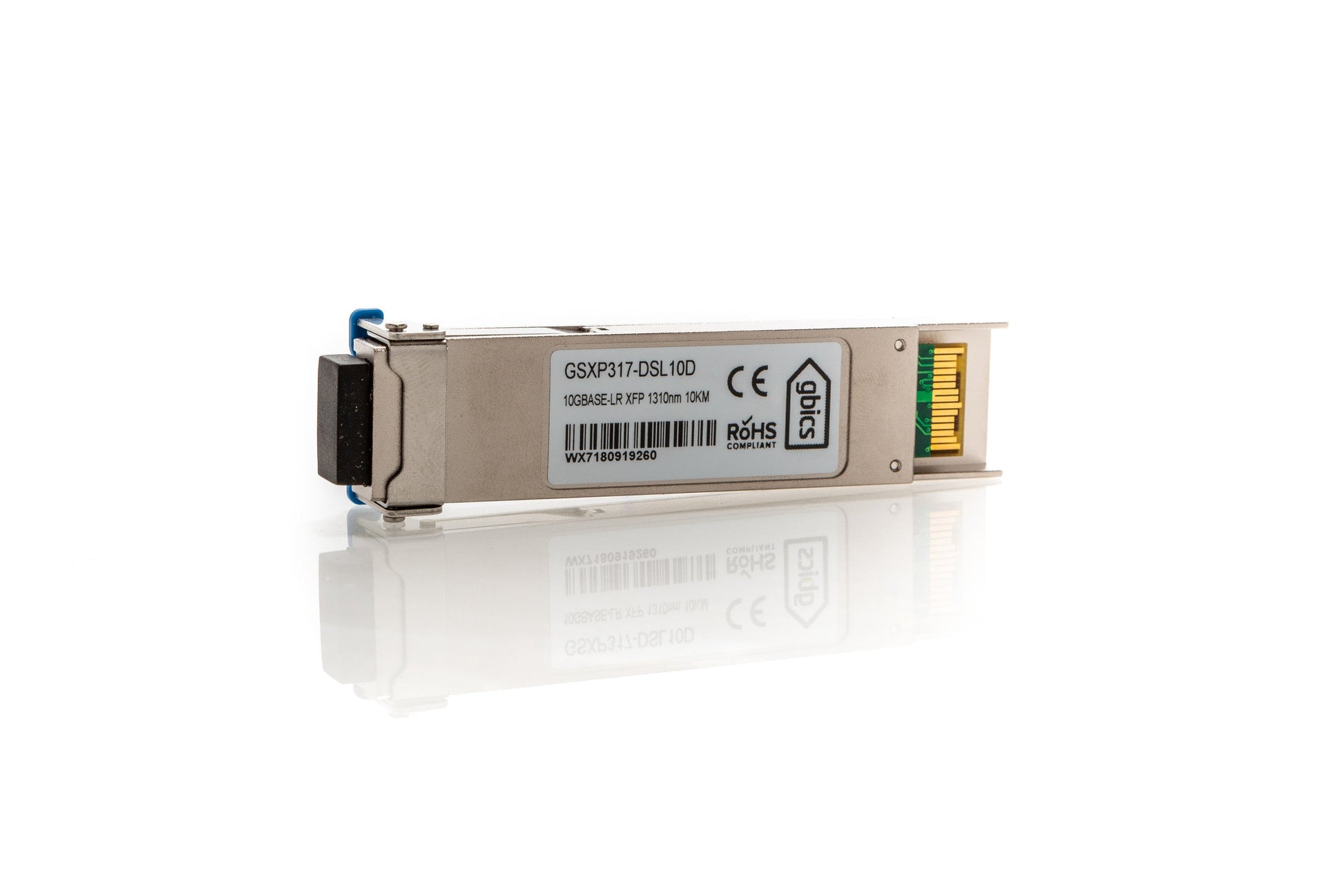 10124 - Extreme Compatible - 10GBASE - ER XFP 1550nm 40km DOM Transceiver Module - Fyber Optix