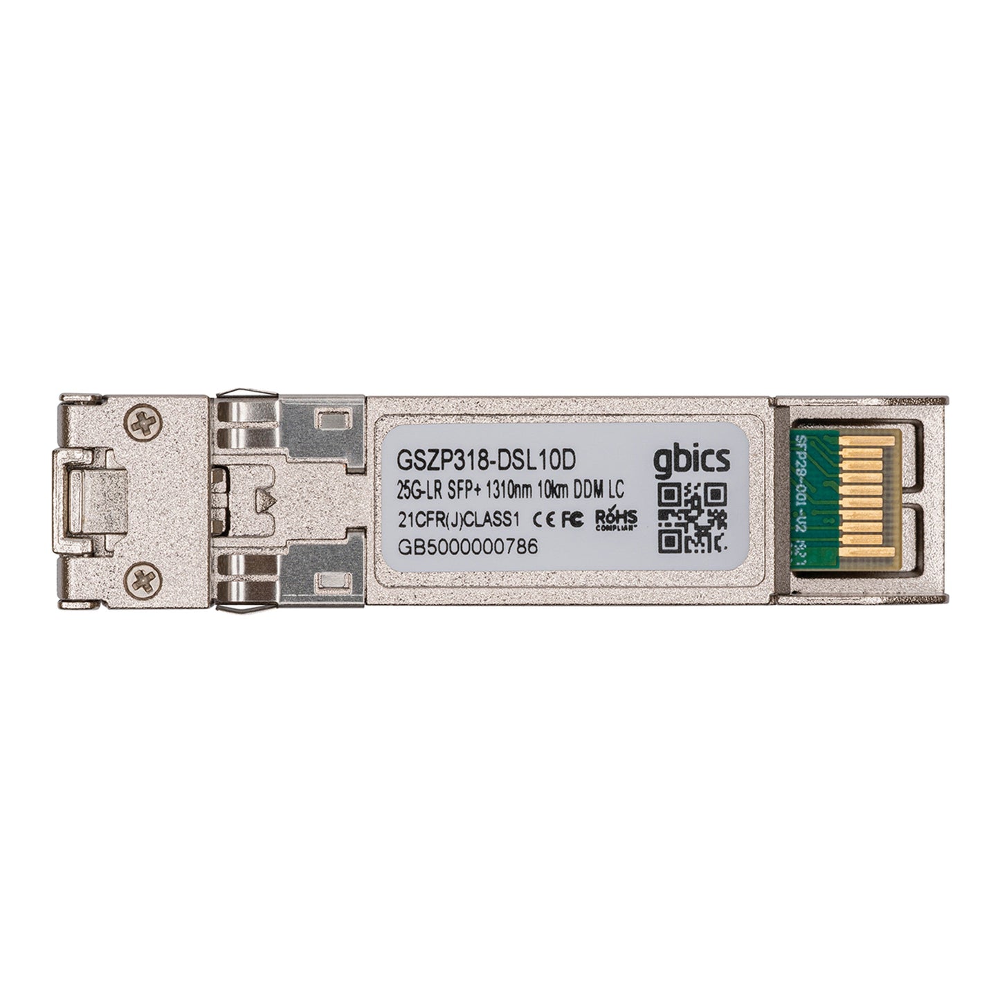 10504 - Extreme Networks Compatible 25GBASE - LR SFP+ 1310nm 10km DOM Transceiver Module - Fyber Optix