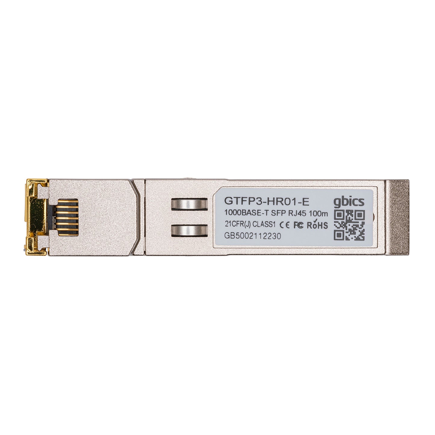 1000BASE-T - Codable 1000BASE-T SFP Copper RJ-45 100m Transceiver Module