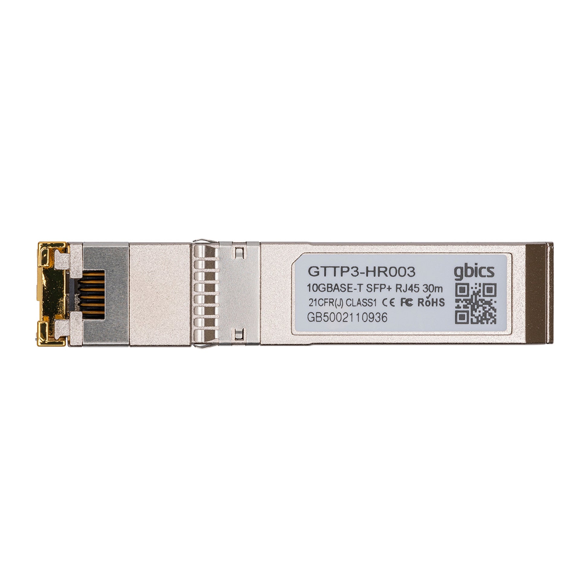 10G - SFPP - TX - LP - A Brocade/Ruckus Compatible 10GBASE - T SFP+ Copper RJ45 30m Transceiver Module - Fyber Optix