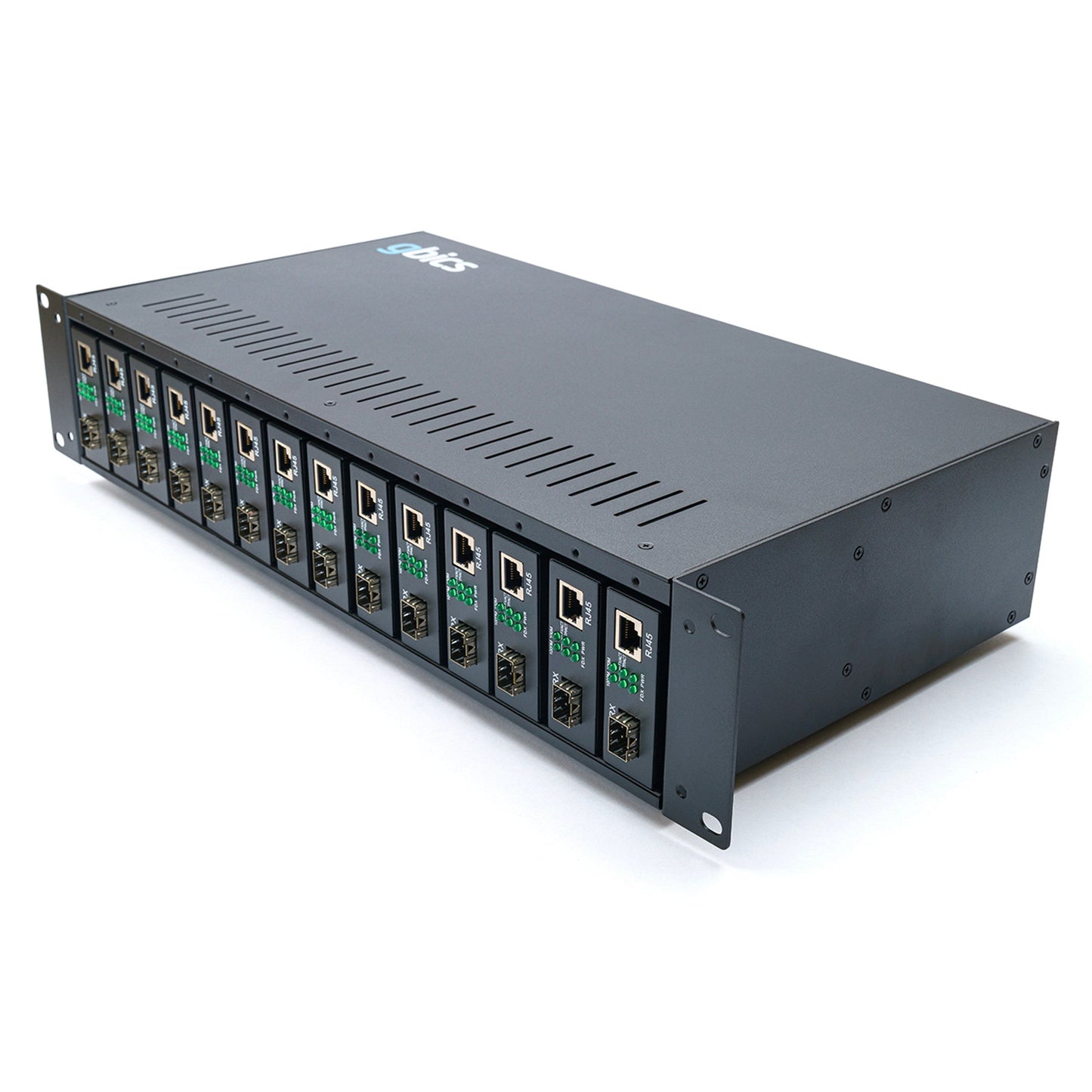 GMC-CHASSIS-14 Media Converter 14 Slot Rack-Mount Chassis
