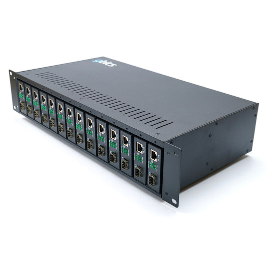 GMC-CHASSIS-14 Media Converter 14 Slot Rack-Mount Chassis
