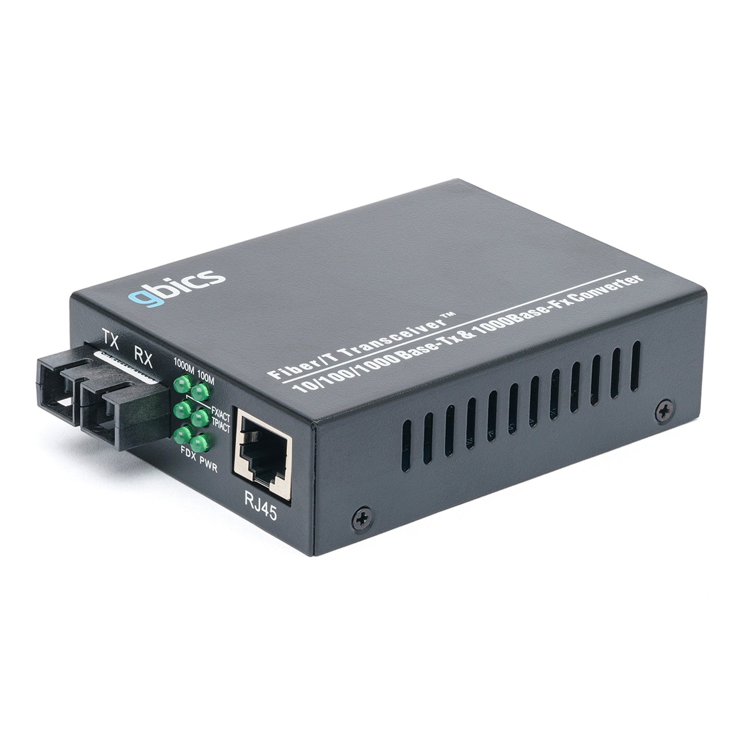 GMC-1G-RJSCMM2 - 10/100/1000BASE-T RJ45 to 1000BASE MMF SC 2km Media Converter
