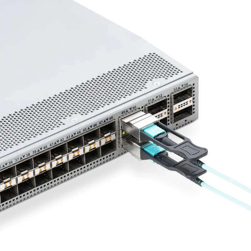 MRV QSFP-40G-SX Compatible 40GBASE-SR4 QSFP+ 850nm 100m (OM3) /150m (OM4) MPO/MTP-12 Transceiver Module for MMF SFPS
