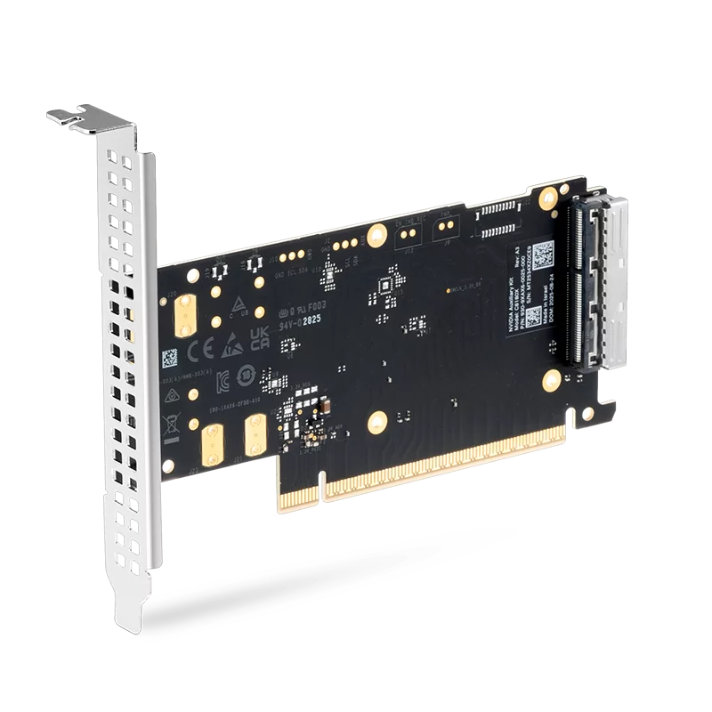 NVIDIA/Mellanox C8180X (930-9XAX6-0025-000) Socket Direct/MultiHost Auxiliary Kit for Additional PCIe Gen6x16 Connection, 250mm MCIO Harness SFPS
