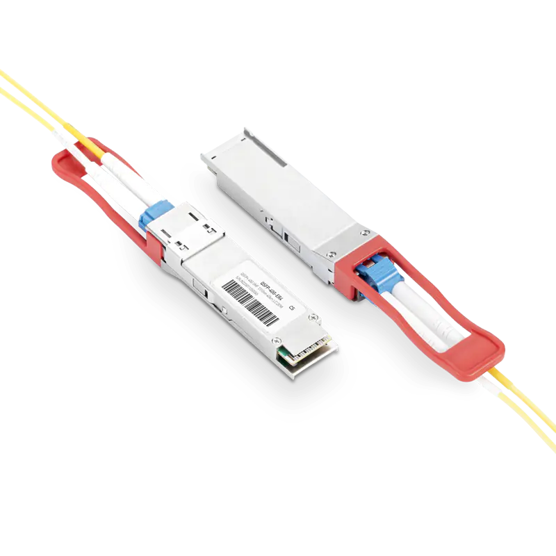 Allied Telesis QSFPER4 Compatible 40GBASE-ER4 QSFP+ 1310nm 40km DOM Duplex LC Transceiver Module for SMF SFPS