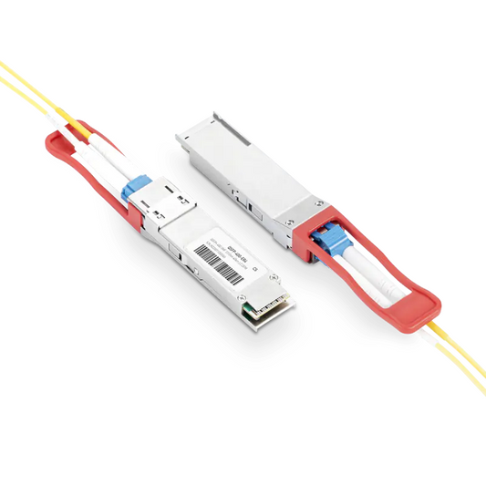 Alcatel-Lucent QSFP-40G-ER Compatible 40GBASE-ER4 QSFP+ 1310nm 40km DOM Duplex LC Transceiver Module for SMF SFPS