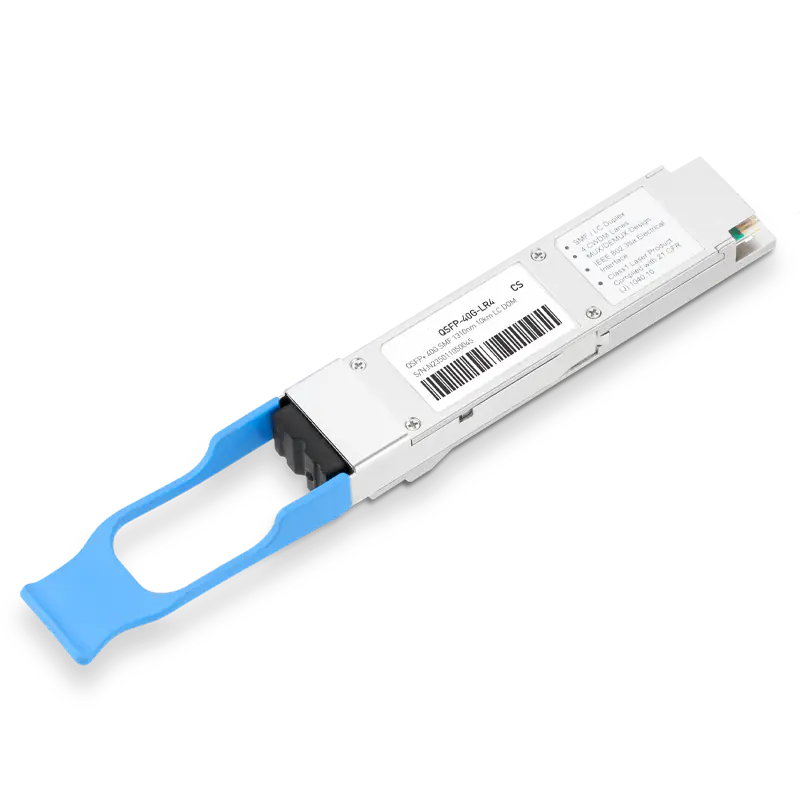 Ciena QSFP-LR4 Compatible 40GBASE-LR4 QSFP+ 1310nm 10km DOM Duplex LC Transceiver Module for SMF SFPS