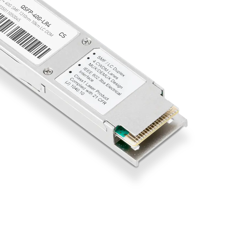 Brocade 40G-QSFP-LR4 Compatible 40GBASE-LR4 QSFP+ 1310nm 10km DOM Duplex LC Transceiver Module for SMF SFPS