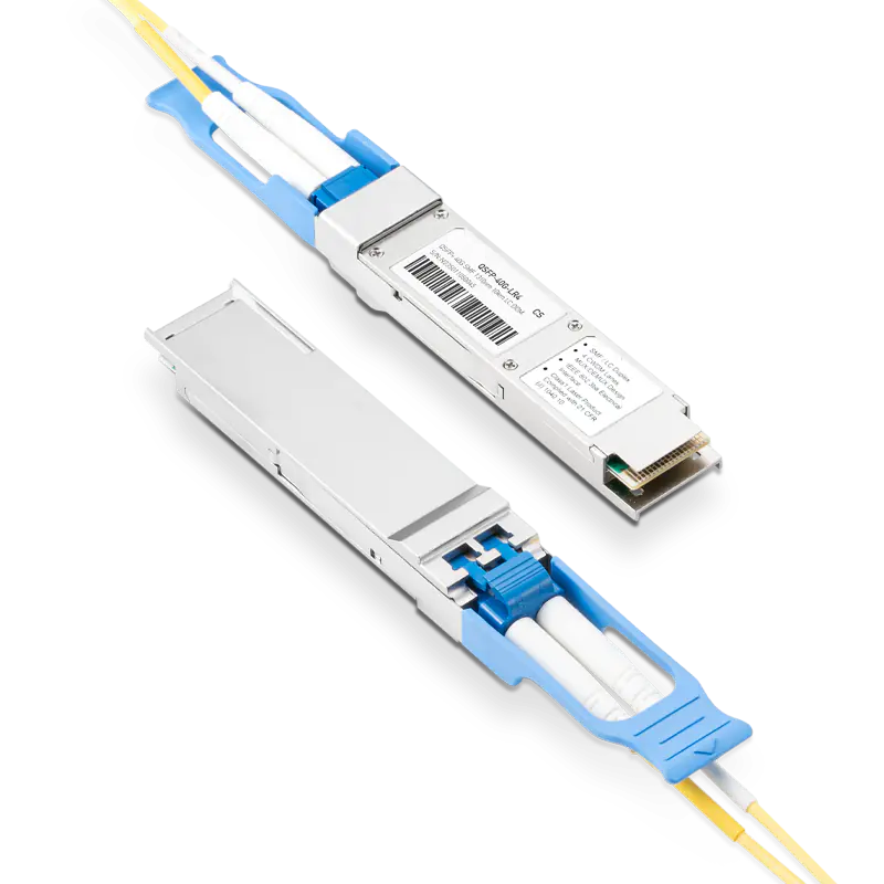 HW QSFP-40G-LR4 Compatible 40GBASE-LR4 QSFP+ 1310nm 10km DOM Duplex LC Transceiver Module for SMF SFPS