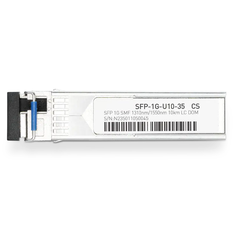 Generic Compatible 1000BASE-U10-35 SFP TX-1310nm/RX-1550nm 10km DOM Simplex LC Transceiver Module for SMF SFPS