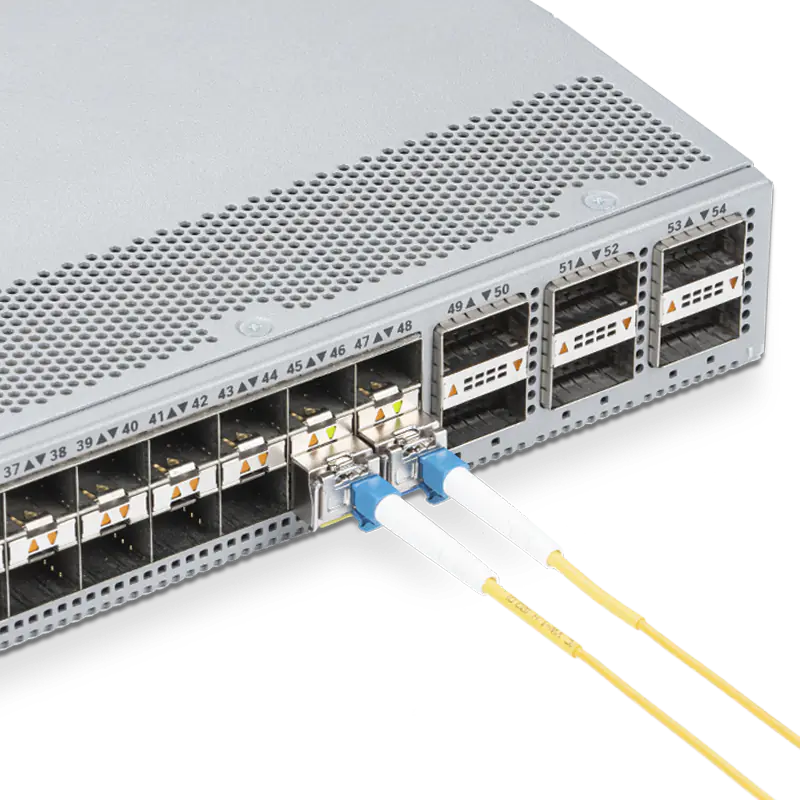 Brocade E1MG-1G-BXU-40 Compatible 1GBASE-U40-35 SFP TX-1310nm/RX-1550nm 40km DOM Simplex LC Transceiver Module for SMF SFPS