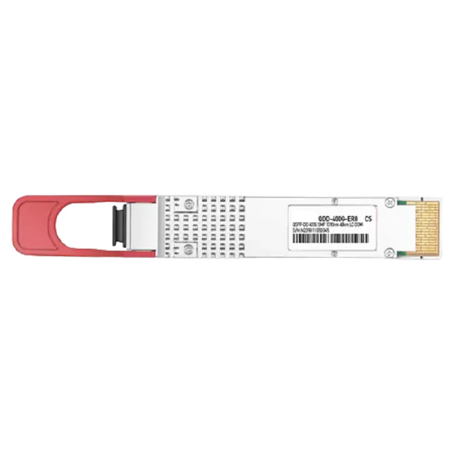 NVIDIA/Mellanox Compatible 400GBASE-ER4 QSFP-DD PAM4 LWDM4 1310nm 40km SMF Duplex LC DOM/DDM Optical Transceiver Module SFPS