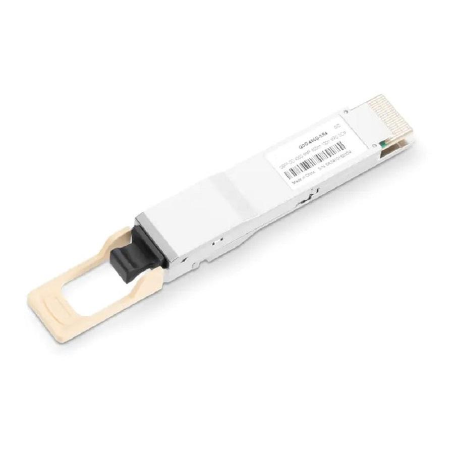 Generic Compatible Coherent VCSEL & Broadcom DSP 400GBASE-SR4 QSFP-DD PAM4 850nm 100m MTP/MPO-12 MMF Optical Transceiver Module SFPS