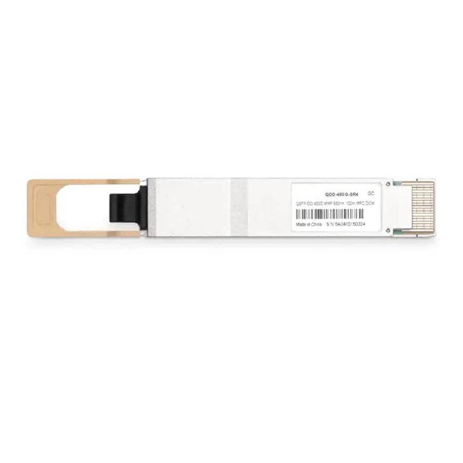Generic Compatible Coherent VCSEL & Broadcom DSP 400GBASE-SR4 QSFP-DD PAM4 850nm 100m MTP/MPO-12 MMF Optical Transceiver Module SFPS