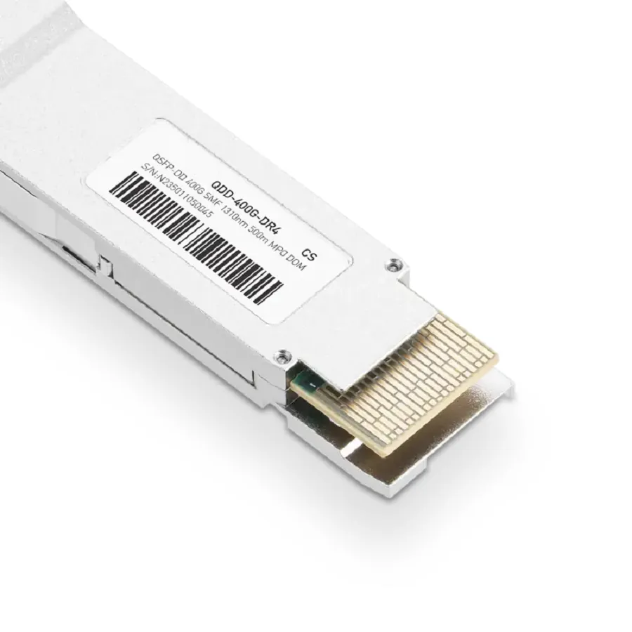 Cisco QDD-400G-DR4-S Compatible 400GBASE-DR4 QSFP-DD PAM4 1310nm 500m FEC MTP/MPO-12 APC SMF Optical Transceiver Module SFPS