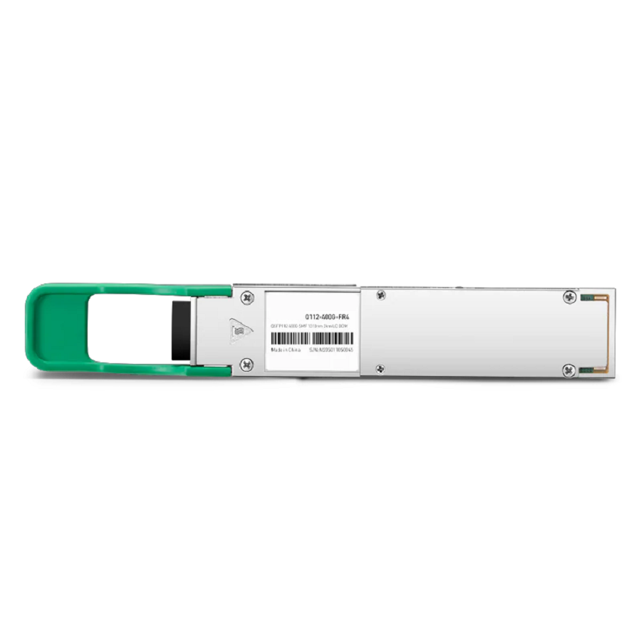 NVIDIA/Mellanox Compatible 400GBASE-FR4 QSFP112 PAM4 1310nm 2km Duplex LC SMF Optical Transceiver Module SFPS