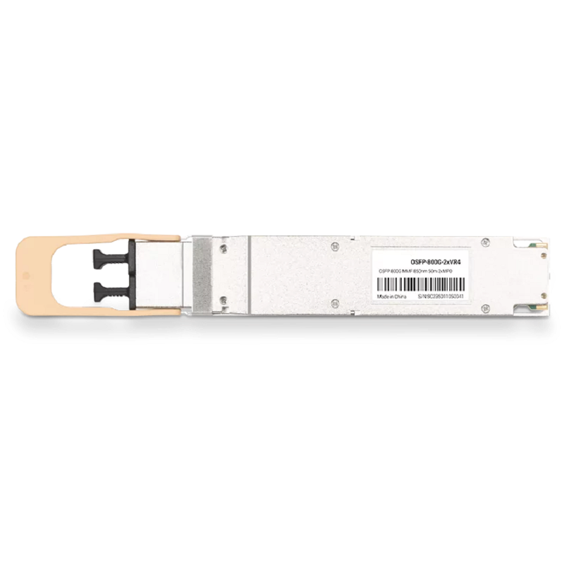 Arista OSFP-800G-2VSR4 Compatible Broadcom DSP & Broadcom VCSEL 800G OSFP 2xVR4/VR8 850nm 50m PAM4 DOM MPO/MTP MMF Transceiver Module for 7060X6-64PE Switch SFPS