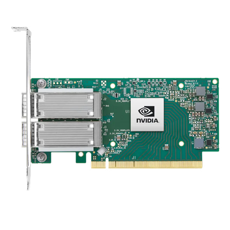 NVIDIA/Mellanox MCX516A-CCAT ConnectXÂ®-5 EN Network Interface Card ,100GbE, Dual-port QSFP28, PCIe Gen 3.0 x16, Tall bracket SFPS