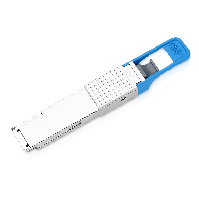 NVIDIA/Mellanox MMS1X00-NS400 (980-9I068-00NM00) Compatible 400G DR4 QSFP112 PAM4 1310nm 100m DOM Single MPO-12/APC InfiniBand NDR Transceiver Module for SMF (Flat Top) SFPS