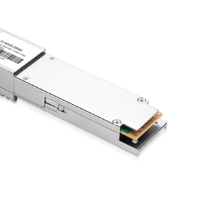 NVIDIA/Mellanox MMS1X00-NS400 (980-9I068-00NM00) Compatible 400G DR4 QSFP112 PAM4 1310nm 100m DOM Single MPO-12/APC InfiniBand NDR Transceiver Module for SMF (Flat Top) SFPS