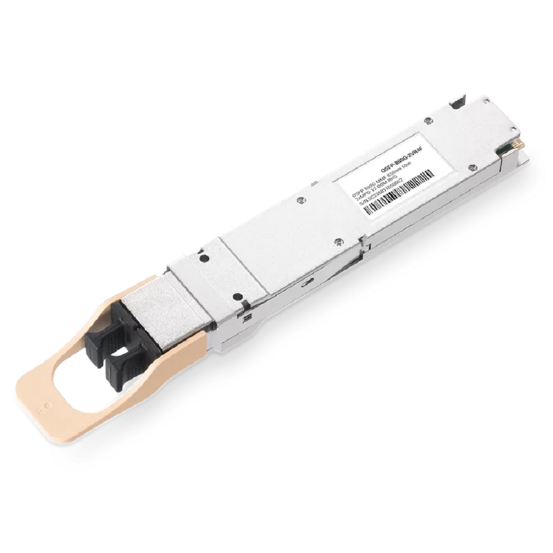 NVIDIA/Mellanox MMA4Z00-NS-FLT Broadcom DSP & Broadcom VCSEL Compatible 800G OSFP 2xVR4/VR8 850nm 50m PAM4 DOM Two MPO-12/APC MMF Transceiver Module (Flat Top) for ConnectX-8 C8180 SuperNIC SFPS