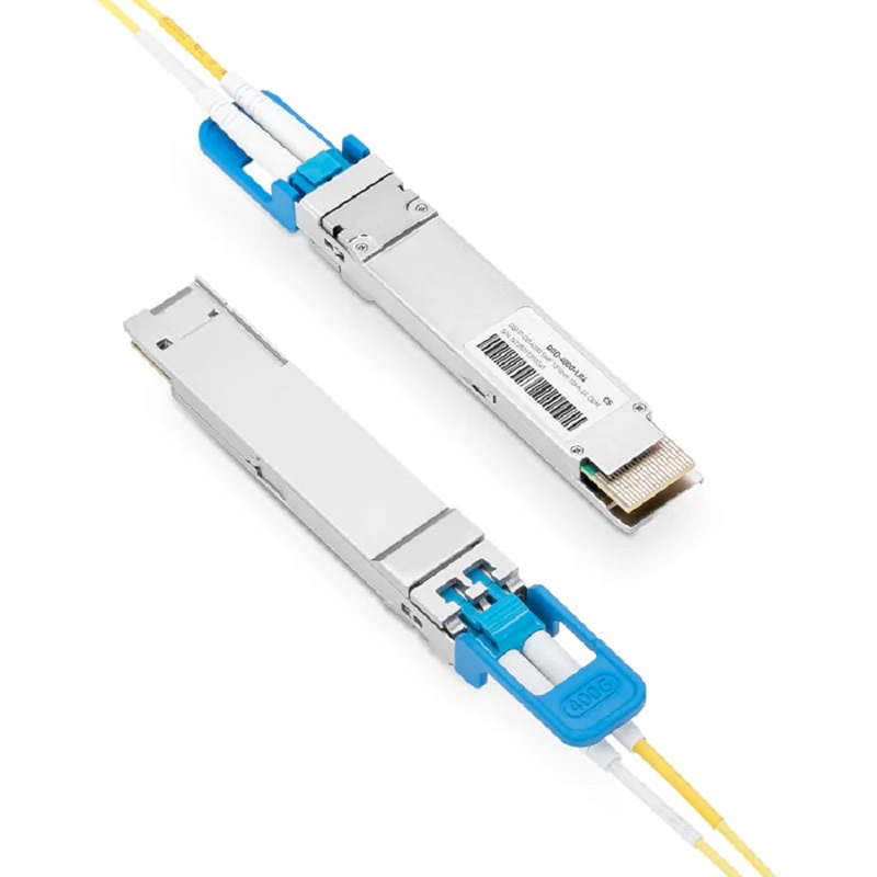 Generic Compatible 400GBASE-LR4 QSFP-DD PAM4 CWDM4 Duplex LC 10km SMF FEC Optical Transceiver Module SFPS