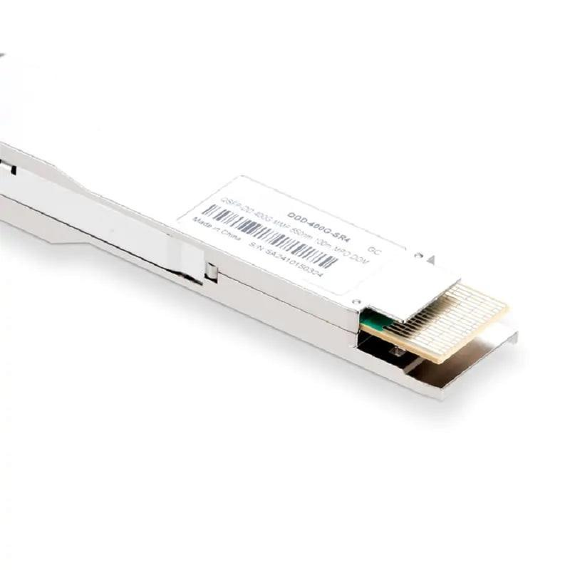 Generic Compatible Coherent VCSEL & Broadcom DSP 400GBASE-SR4 QSFP-DD PAM4 850nm 100m MTP/MPO-12 MMF Optical Transceiver Module SFPS