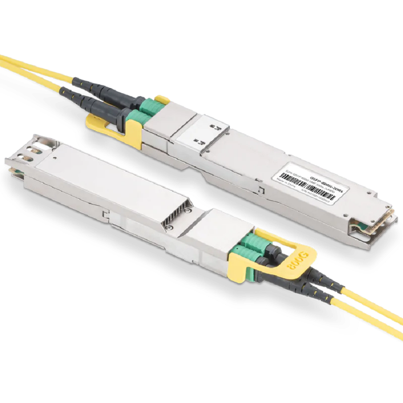 Generic Compatible 800GBASE-2xDR4/DR8 OSFP PAM4 1310nm 500m DOM Dual MPO-12/APC SMF Silicon Photonics Optical Transceiver Module SFPS