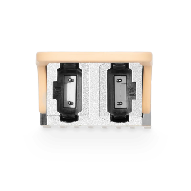 NVIDIA/Mellanox Compatible Coherent VCSEL & Broadcom DSP 800G OSFP 2xSR4/SR8 850nm 100m PAM4 DOM Two MPO-12/APC MMF Transceiver Module (Flat Top) for ConnectX-8 C8180 SuperNIC SFPS