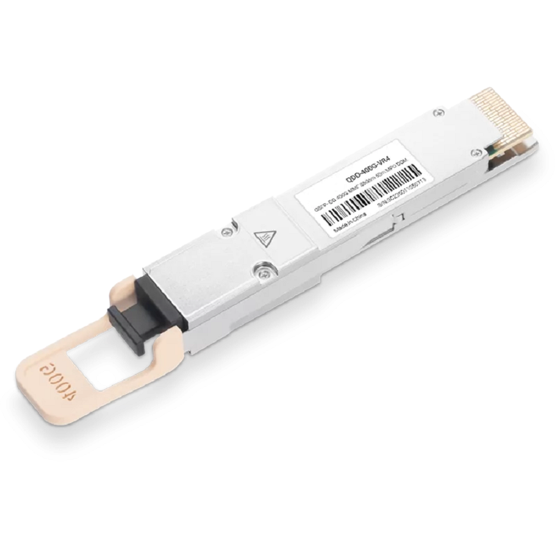 Arista QDD-400G-VSR4 Compatible Broadcom DSP & Broadcom VCSEL 400GBASE-VR4 QSFP-DD PAM4 850nm 50m MTP/MPO-12 MMF Optical Transceiver Module SFPS