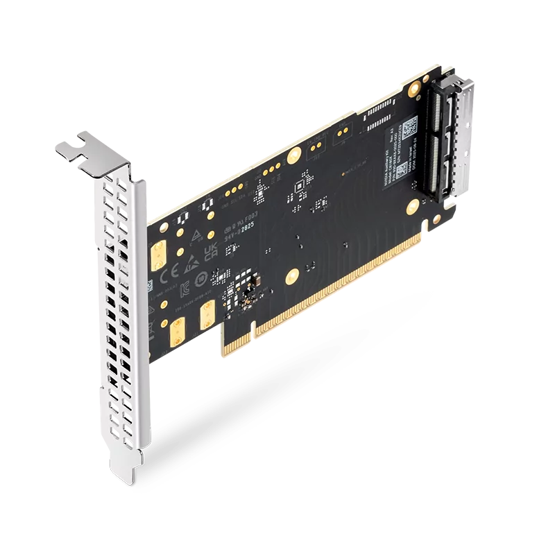 NVIDIA/Mellanox C8180X (930-9XAX6-0025-000) Socket Direct/MultiHost Auxiliary Kit for Additional PCIe Gen6x16 Connection, 250mm MCIO Harness SFPS