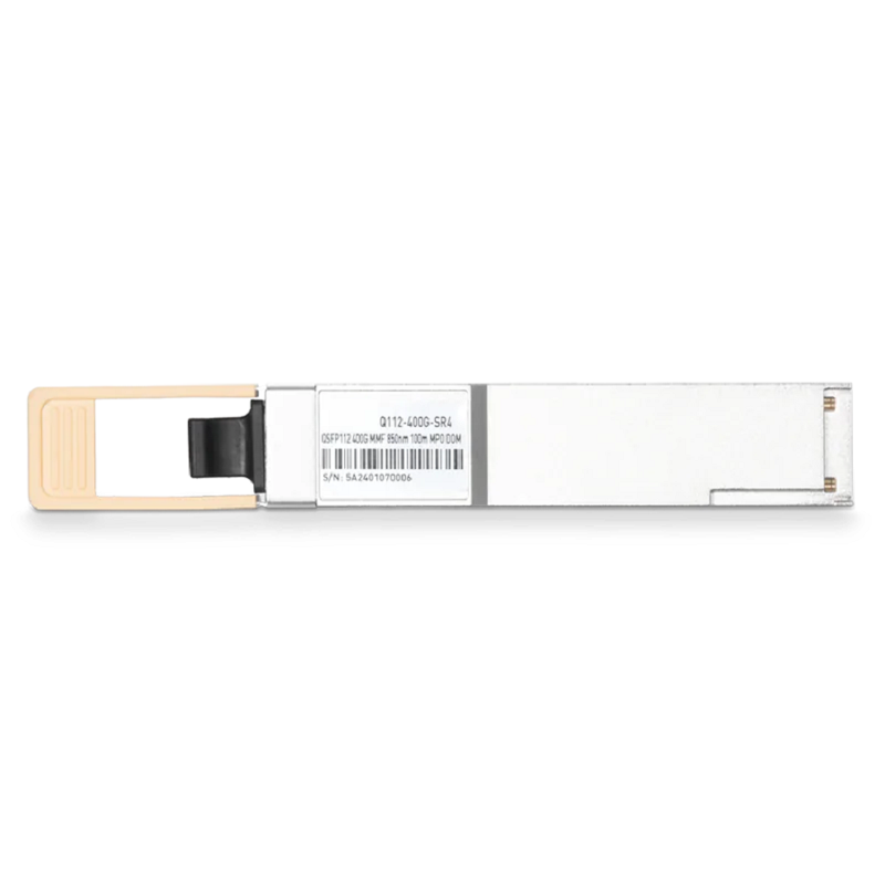 Cisco Compatible Coherent VCSEL & Broadcom DSP 400GBASE-SR4 QSFP112 PAM4 850nm 100m MTP/MPO-12 APC MMF Optical Transceiver Module SFPS
