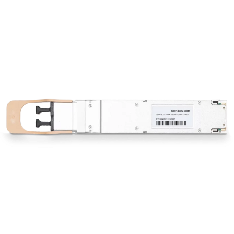 NVIDIA/Mellanox MMA4Z00-NS-FLT Broadcom DSP & Broadcom VCSEL Compatible 800G 2xSR4/SR8 OSFP PAM4 850nm 50m DOM Two MPO-12/APC InfiniBand NDR Transceiver Module for MMF (Flat Top DGX H100) SFPS