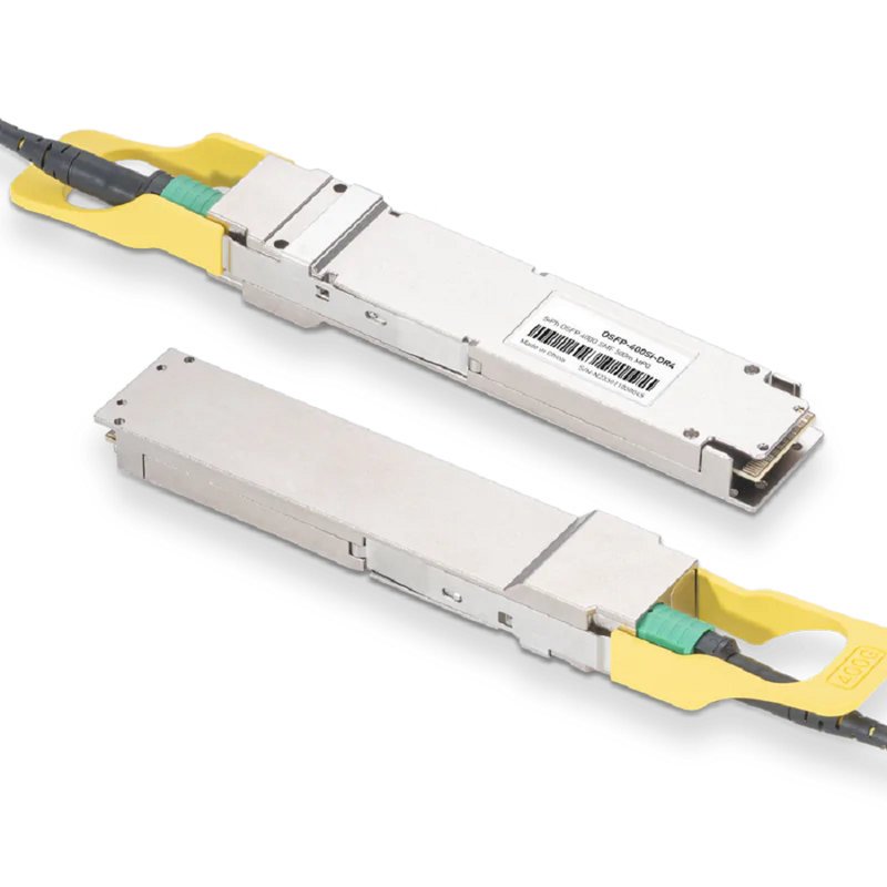 Generic Compatible 400GBASE-DR4 OSFP PAM4 1310nm 500m DOM MPO-12/APC SMF Silicon Photonics Optical Transceiver Module SFPS