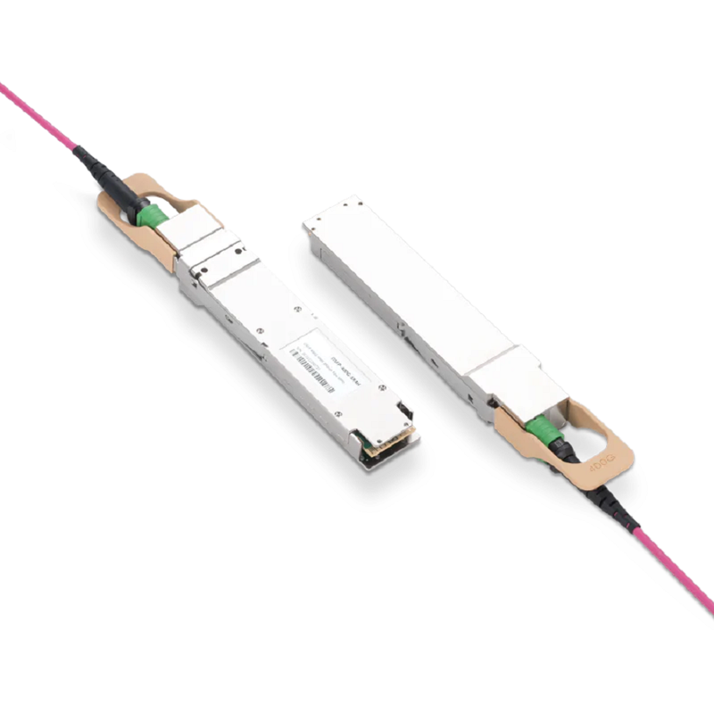 NVIDIA/Mellanox MMA4Z00-NS400 Broadcom DSP & Broadcom VCSEL Compatible 400G SR4 OSFP PAM4 850nm 50m DOM Single MPO-12/APC InfiniBand NDR Transceiver Module for MMF (Flat Top) SFPS