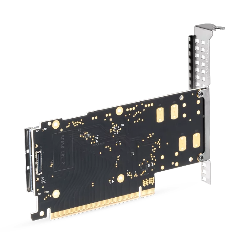 NVIDIA/Mellanox C8180X (930-9XAX6-0025-000) Socket Direct/MultiHost Auxiliary Kit for Additional PCIe Gen6x16 Connection, 250mm MCIO Harness SFPS