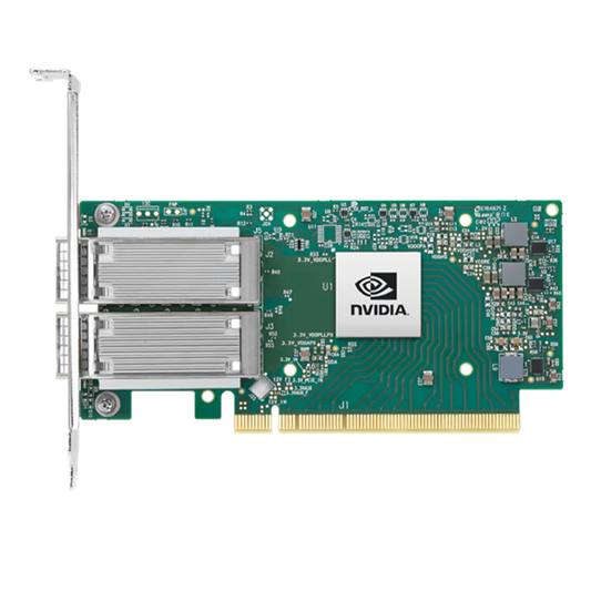 NVIDIA/Mellanox MCX516A-CCAT ConnectXÂ®-5 EN Network Interface Card ,100GbE, Dual-port QSFP28, PCIe Gen 3.0 x16, Tall bracket SFPS