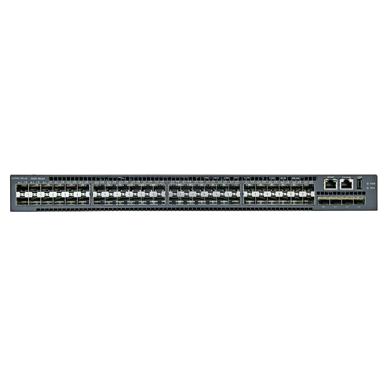 S3600-48S4X, 48-Port Gigabit Ethernet L3 Switch, 48x 1Gb SFP, with 4x 1/10Gb SFP+, Support MLAG SFPS