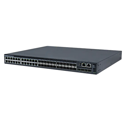 S3600-24T24S4X, 48-Port Gigabit Ethernet L3 Switch, 24x 1GBASE-T, 24x 1Gb SFP, with 4x 1/10Gb SFP+, Support MLAG SFPS